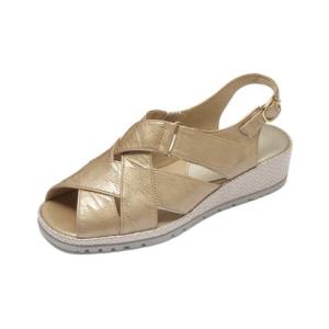 アシックス ウォーキング(ペダラ) ASICS WALKING (PEDALA) ペダラ レディース 3E （ベージュ(エナメル)）
