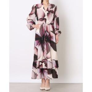 フェイズ エイト Phase Eight Clarra Floral Midaxi Dress （Purple）