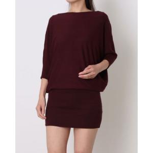 フェイズ エイト Phase Eight Becca Batwing Dress （Burgundy）