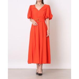 フェイズ エイト Phase Eight Zarah Plain Dress （Orange）