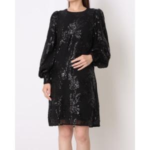 フェイズ エイト Phase Eight Odette Black Sequin Dress （Black）