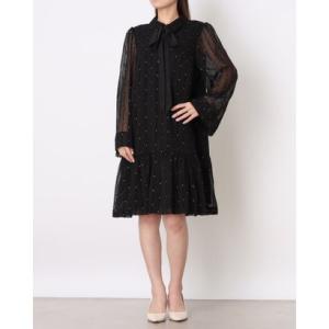フェイズ エイト Phase Eight Tessa Glitter Mini Dress （Black）
