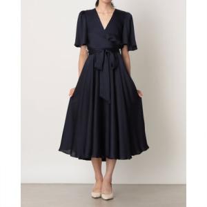 フェイズ エイト Phase Eight Abbie Wrap Dress （Navy）