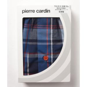 ピエールカルダン pierre cardin ピエールカルダン マドラスチェック柄 トランクス(Mー...