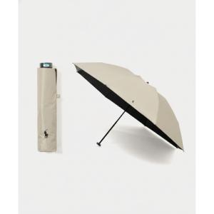 ポロ ラルフ ローレン POLO RALPH LAUREN 【大きい60cm】晴雨兼用折りたたみ日傘 ポロポニー 遮光率100％ 遮熱 UV 軽量 ユ