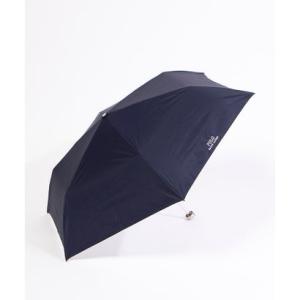 【軽量】晴雨兼用日傘  カラーロゴ ポロポニー 1級遮光 遮熱 UV 簡単開閉 折りたたみ傘 （ネイ...