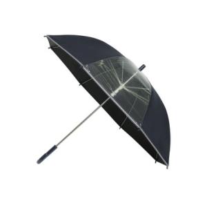 【子供傘】晴雨兼用折りたたみ日傘 傘袋付 ポロポニー 裾ストライプ 無地 遮光 遮熱 UV 軽量 （...