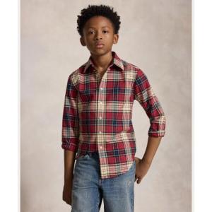 ポロ ラルフ ローレン POLO RALPH LAUREN (ボーイズ 8才?20才)チェック コットン オックスフォード シャツ （999マルチカラ