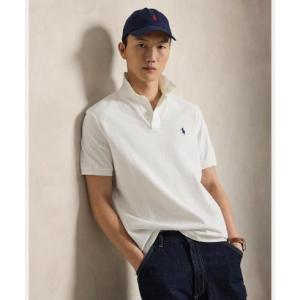 ポロ ラルフ ローレン POLO RALPH LAUREN クラシック フィット メッシュ ポロシャツ （100ホワイト）