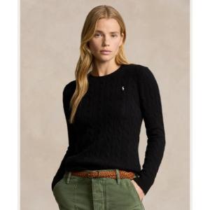 美品♡ ポロラルフローレン ケーブルニットセーター　カシミヤ混 Mサイズ ポロラルフローレン ケーブルニット ウールカシミヤ セーター