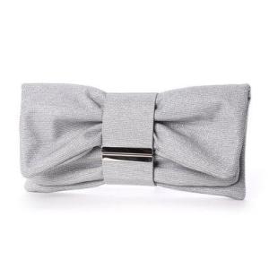 プレンドレ ラ ジョア prendre la joie ビッグリボンフラップラメパーティーバッグ