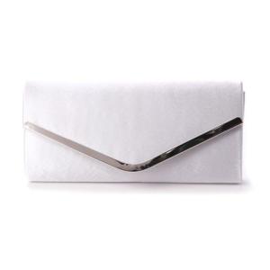 プレンドレ ラ ジョア prendre la joie サテンV型金具使いパーティーバッグ