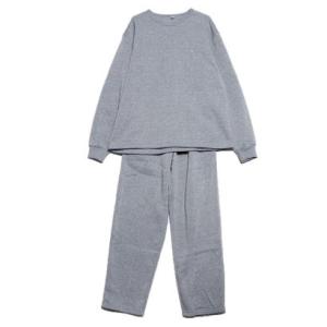 プロヴァンス オブ ジャパン PROVENCE of JAPAN 兼用裏起毛スウェット 上下セット （GRAY）