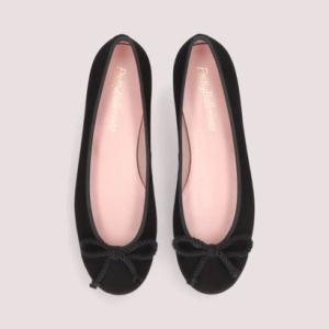 プリティ・バレリーナ Pretty Ballerinas ROSARIO suede （ロザリオ スエード） バレエシューズ （NEGRO）