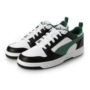 プーマ PUMA メンズ スニーカー リバウンド V6 ロウ_ 392328 （プーマ ブラック/プーマ ホワイト/ヴァイン）｜locondo-shopping