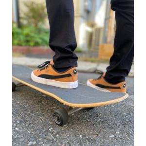 プーマ PUMA SUEDE SKATE NITRO/スウェード スケート ニトロ  スニーカー スケートボード クッション 386082 （ベージュ