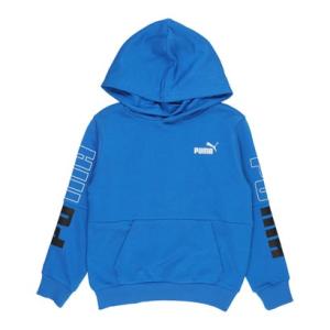 プーマ PUMA ジュニア スウェットフルジップ PUMA POWER カラーブロック フーディース...