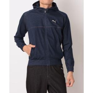 プーマ PUMA メンズ ライフスタイル ウェア ESS DENIMLIKE HOODIE JKT_ 697617 （PUMA NAVY）｜ブランド公式 LOCOMALL ロコモール