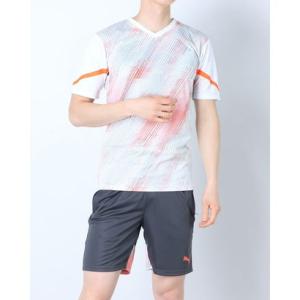 プーマ PUMA メンズ サッカー/フットサル 半袖シャツ individualFLASH SSシャ...