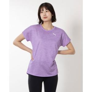 プーマ PUMA レディース 半袖機能Tシャツ ACTIVE メッシュ ヘザー SS Tシャツ_ 6...