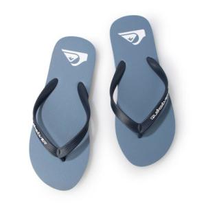 クイックシルバー QUIKSILVER メンズ マリン ビーチサンダル MOLOKAI CORE AQYL101325 （BLUE5）｜locondo-shopping