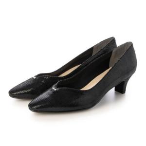 Riz raffinee（リズ ラフィーネ） Vカットアンクルストラップパンプス