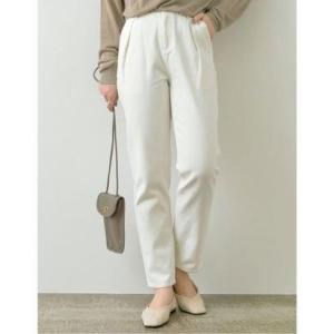 リエディ Re:EDIT カラーツイルタックテーパードパンツ