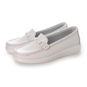 ロベルトモレッティ Roberto Moretti カラービットローファー （ホワイト）