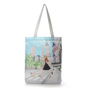 レイコアオキ ニューヨーク Reiko Aoki New York エコトートバッグ （Central Park South）
