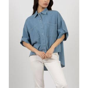 リナシメント RINASCIMENTO ダンガリーフィッシュテールシャツ （Blu Indaco）の商品画像