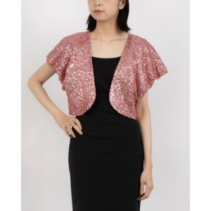 リナシメント RINASCIMENTO スパンコールボレロ （Rosa Antico）の商品画像