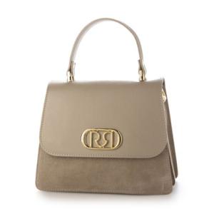 リナシメント RINASCIMENTO スエードコンビハンドBAG （Tortora marrone）