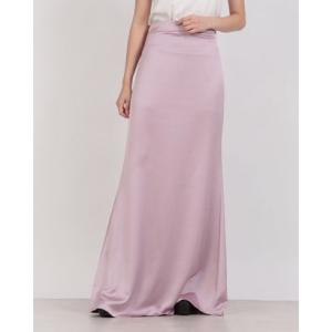 リナシメント RINASCIMENTO サテンマキシスカート （Rosa Malva）の商品画像