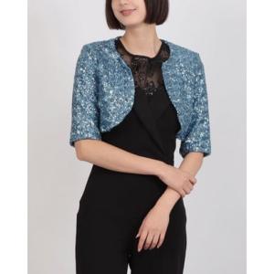 リナシメント RINASCIMENTO スパンコールボレロ （Azzurro）