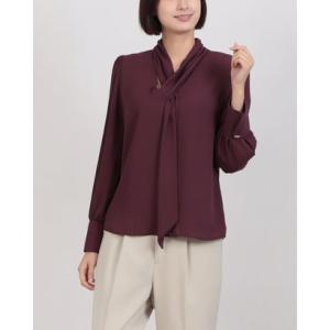 リナシメント RINASCIMENTO ボウタイブラウス （Bordeaux Rosso）の商品画像