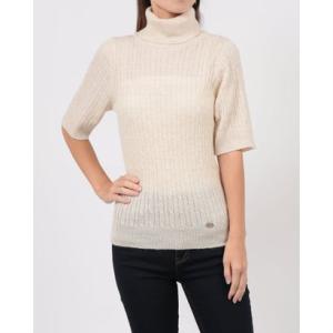 リナシメント RINASCIMENTO タートルケーブルニット （Panna Bianco）の商品画像