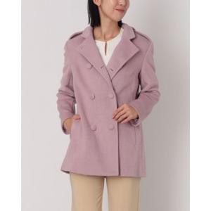 リナシメント RINASCIMENTO スタンドネックエポーレットコート （Rosa Malva）の商品画像