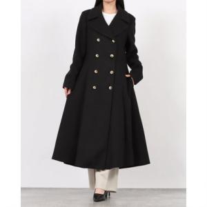 リナシメント RINASCIMENTO 金ボタンダブルロングCOAT （Nero）