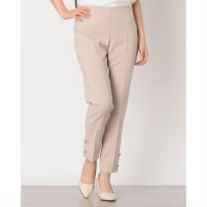 リナシメント RINASCIMENTO 裾ボタンクロップドパンツ （Tortora Beige）