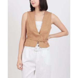 リナシメント RINASCIMENTO Belt付ベスト （Beige Scuro）