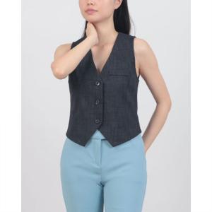 リナシメント RINASCIMENTO ボタンポイントベスト （Blu Navy）