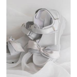 RANDA（ランダ） ベーシックベルトウェッジサンダル （WHITE