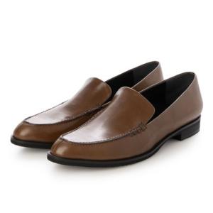 ラボ キゴシ ワークス RABOKIGOSHI works 2cmラウンドトウオールウェザーローファー （ライトブラウン）