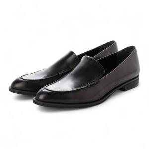 ラボ キゴシ ワークス RABOKIGOSHI works 2cmラウンドトウオールウェザーローファー （ブラック）