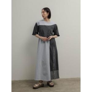 ラディエイト RADIATE デニムコンビカットデザインワンピース （ブラック）