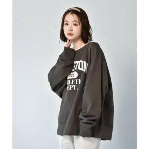 レトロガール RETRO GIRL カレッジロゴBIGトレーナー