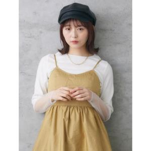 レトロガール RETRO GIRL 袖シアーカットソー （WHT2）の商品画像