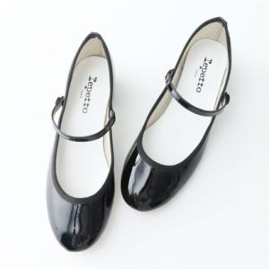 〇レペット repetto ROSE （ブラックエナメル）｜locondo-shopping