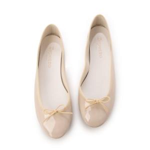 【Repetto】ブリジット パテントレザー ポインテッドトゥ ベージュ 極美品 Repetto】ブリジット パテントレザー ポインテッドトゥ ベージュ 極美