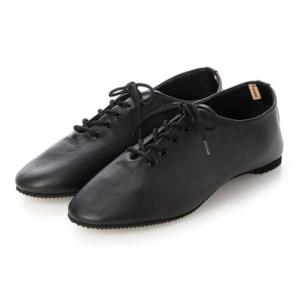 大人気⭐️ レペット バレエシューズ 革　レースアップ 黒 【36】 repetto 【並行輸入品】 レペット レディースシューズ レース